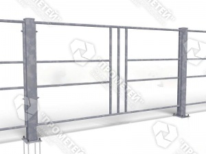 Пешеходное ограждение ПО-3